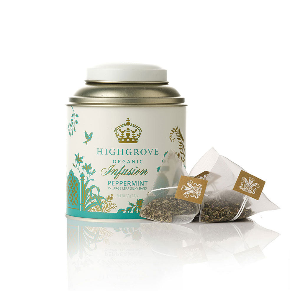 Highgrove Organic Peppermint Infusion Tea Tin