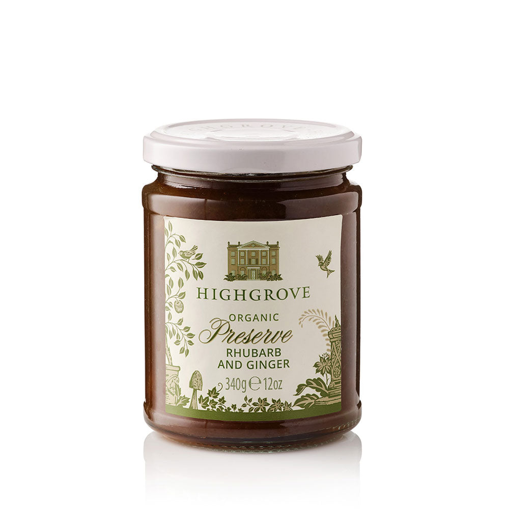 Highgrove Organic Rhubarb and Ginger Preserve