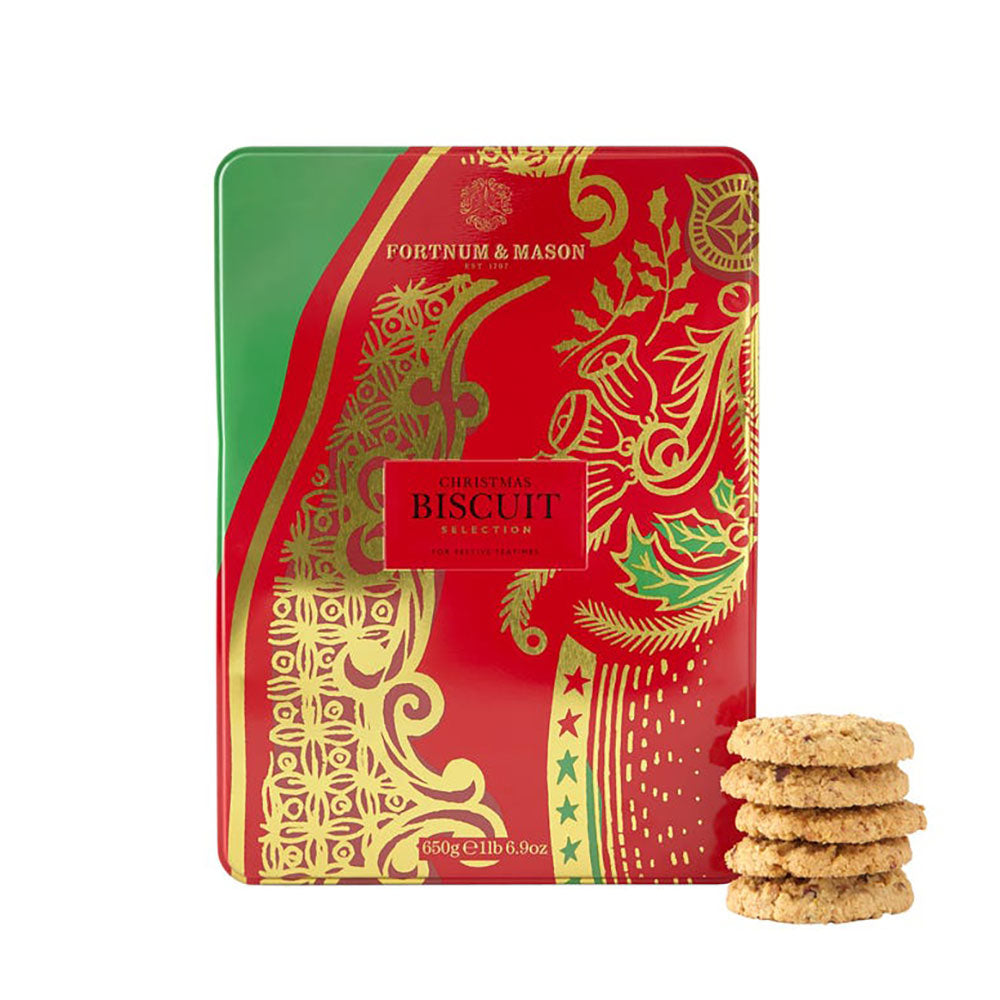 Christmas Biscuit Selection Tin