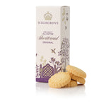 Highgrove organic all-butter shortbread packaging on a white background