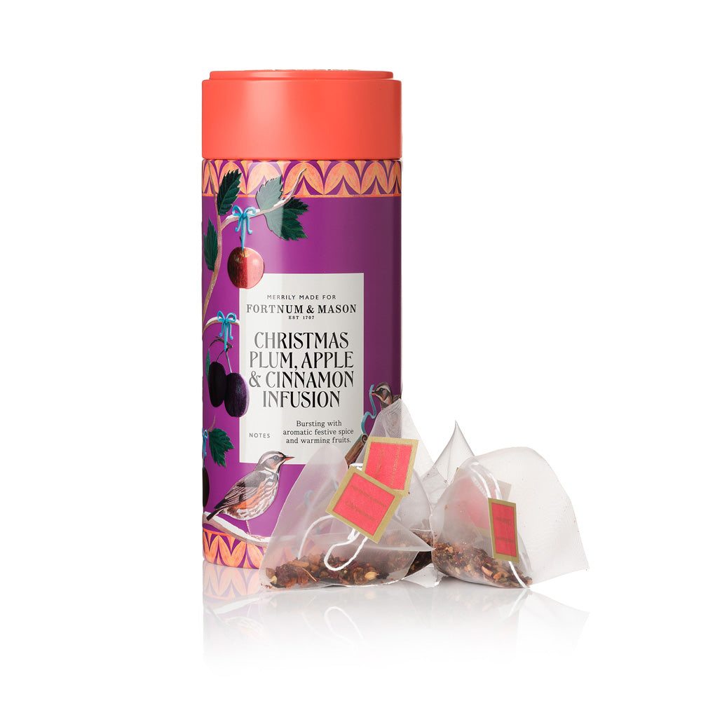 Fortnum & Mason Plum, Apple & Cinnamon Infusion Tea Tin (50g)