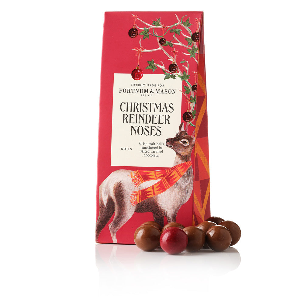 Fortnum & Mason Chocolate Reindeer Malt Ball Noses (125g)