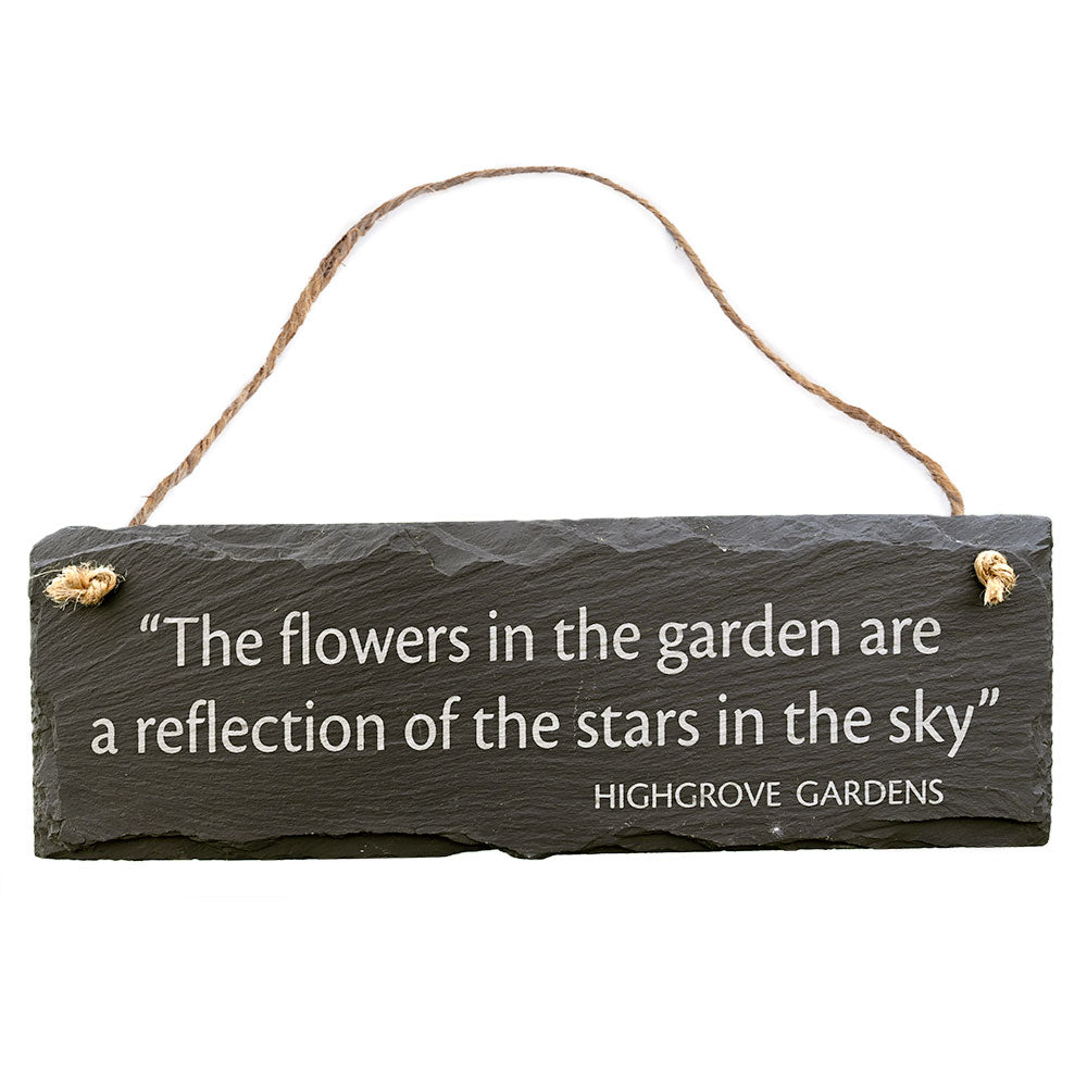 'Stars in the Sky' Slate Plaque