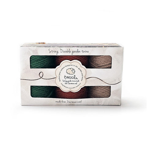 Gardeners’ Wool Twine Gift Set (Set of 3)