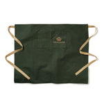 Highgrove Crown Half Apron - Forest Green