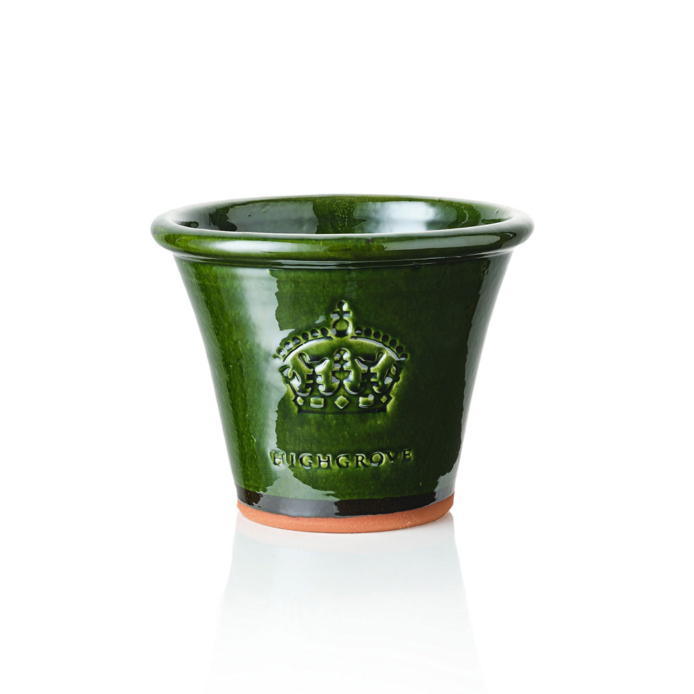 Highgrove Terracotta Green Glazed Flowerpot (Small)