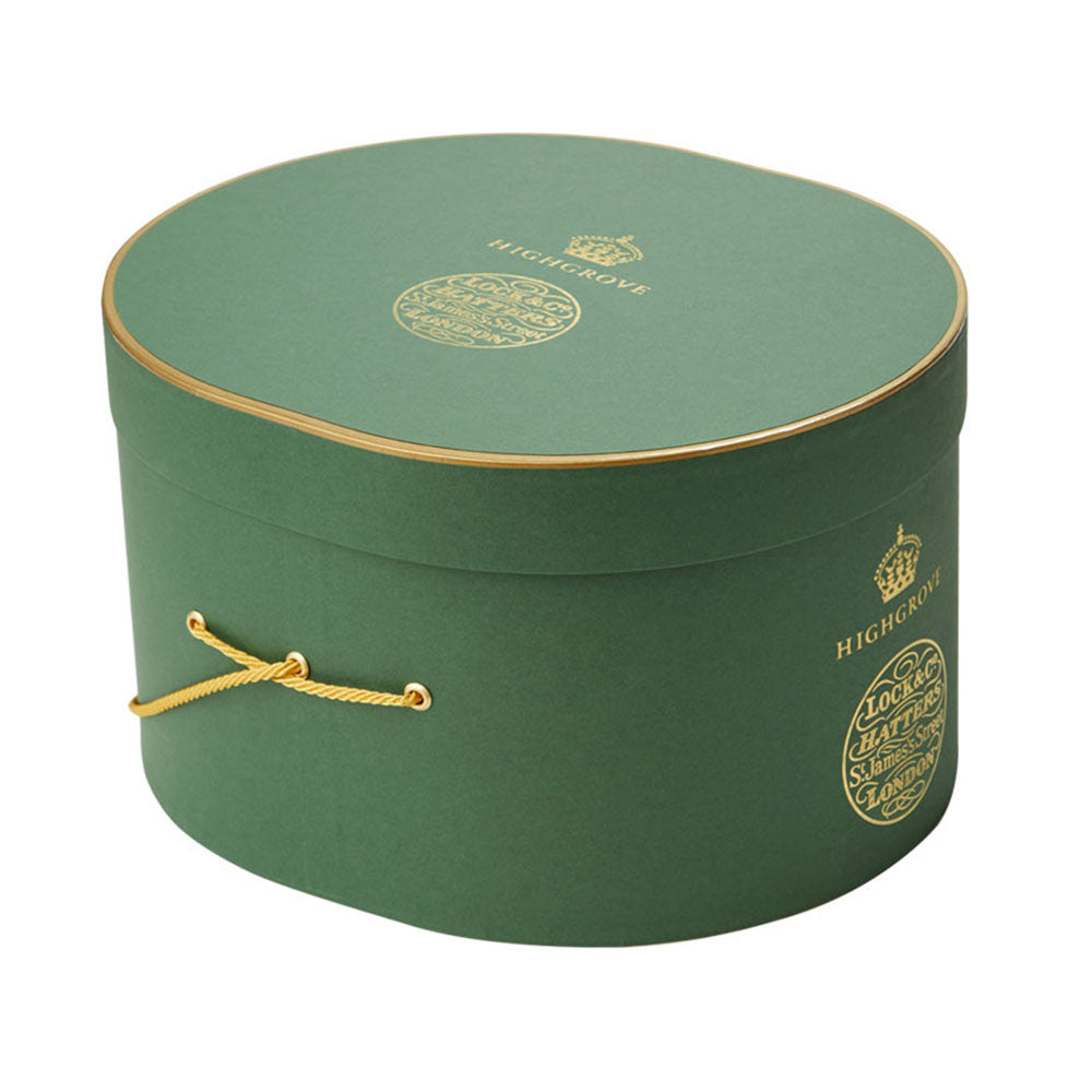 Highgrove Green & Gold Lock & Co Hat Box
