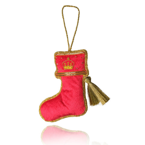 Christmas Tree Decoration - Red Stocking