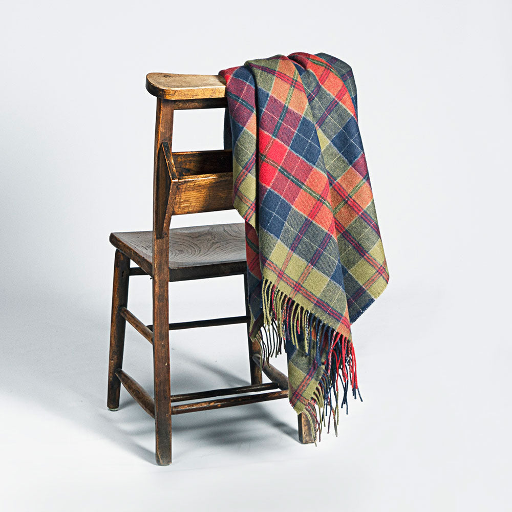 The Prince’s Foundation Tartan Lambswool Throw