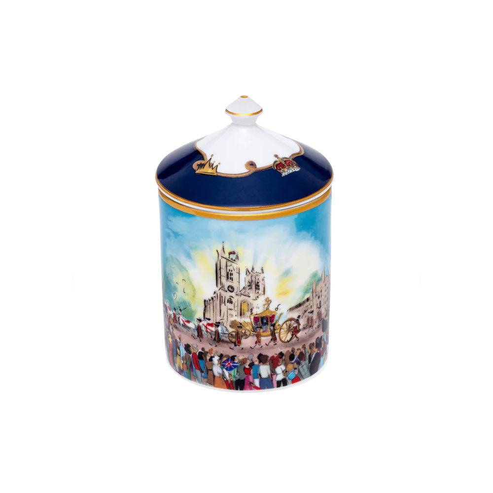 The Coronation at Westminster Abbey Sandalwood & Vetiver Lidded Candle