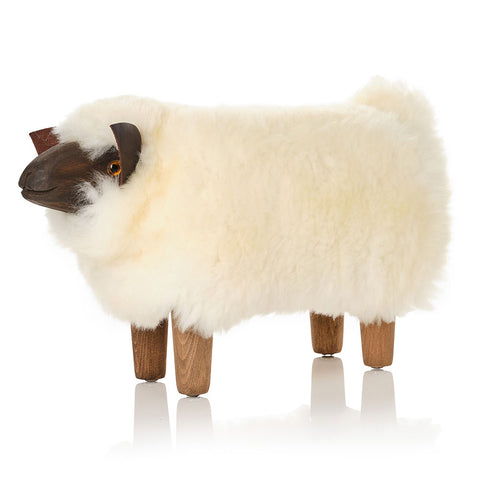 Lord Mirabeaux Sheep Footstool