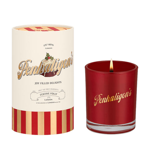 Penhaligon's Limited Edition Festive Folly Fragranced Candle (200g)