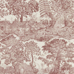 Highgrove Toile Wallpaper Oak