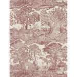 Highgrove Toile Wallpaper Oak