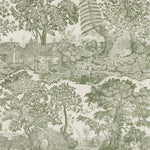 Highgrove Toile Wallpaper Yew Green