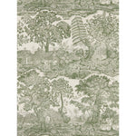 Highgrove Toile Wallpaper Yew Green