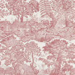 Highgrove Toile Wallpaper Madder Rose