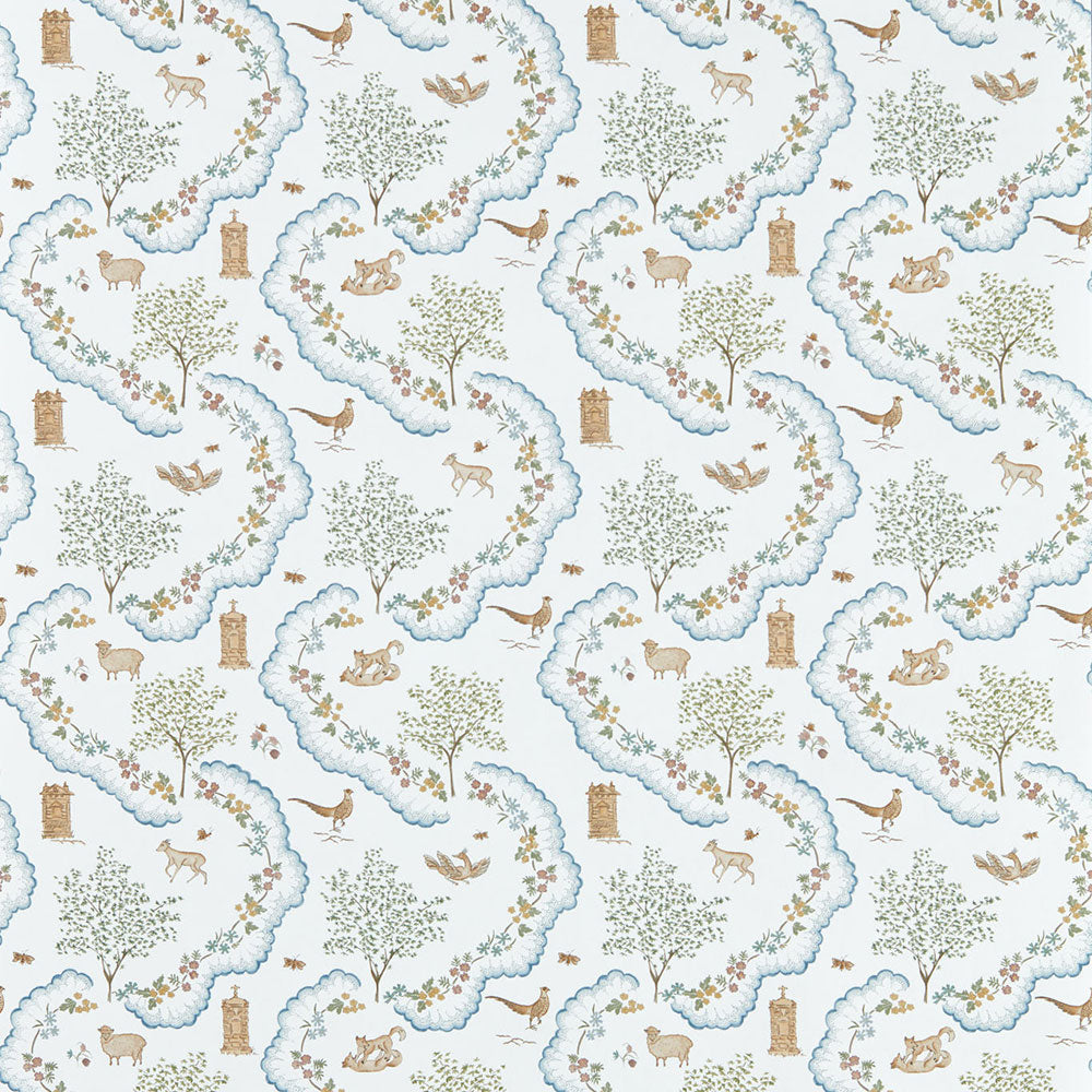 Wildflower Meadow Wallpaper (Various Colours)
