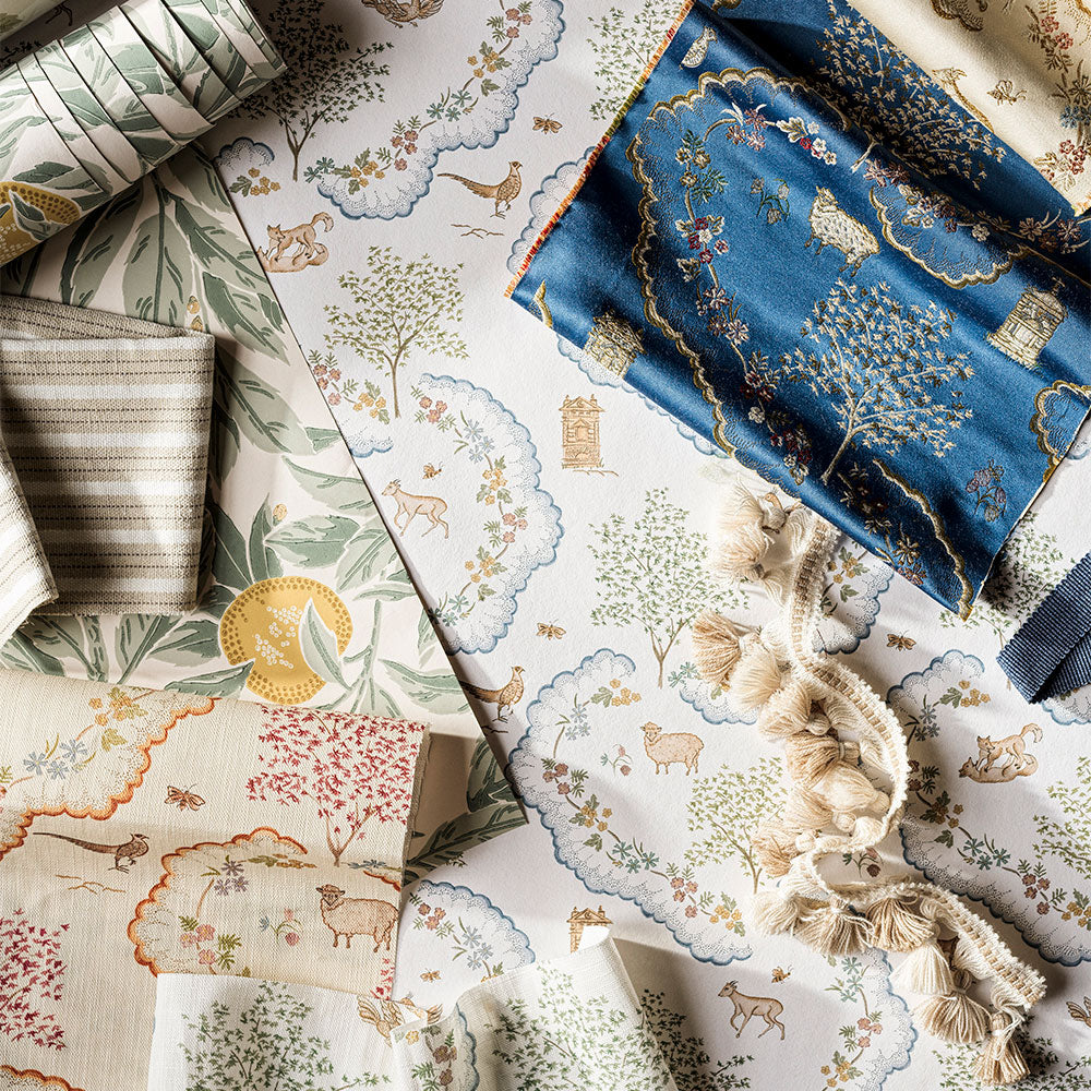Wildflower Meadow Wallpaper (Various Colours)