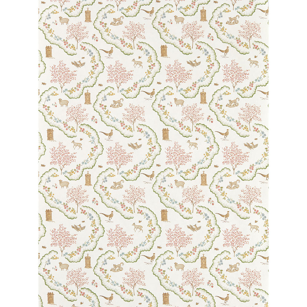 Wildflower Meadow Wallpaper Pearl