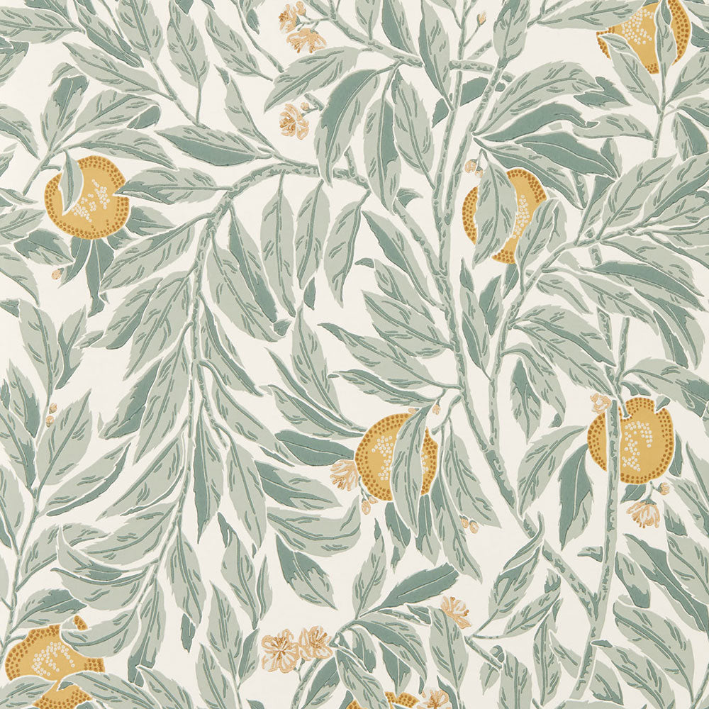 Ancient Apple Orchard Wallpaper Golden Knot & Sage