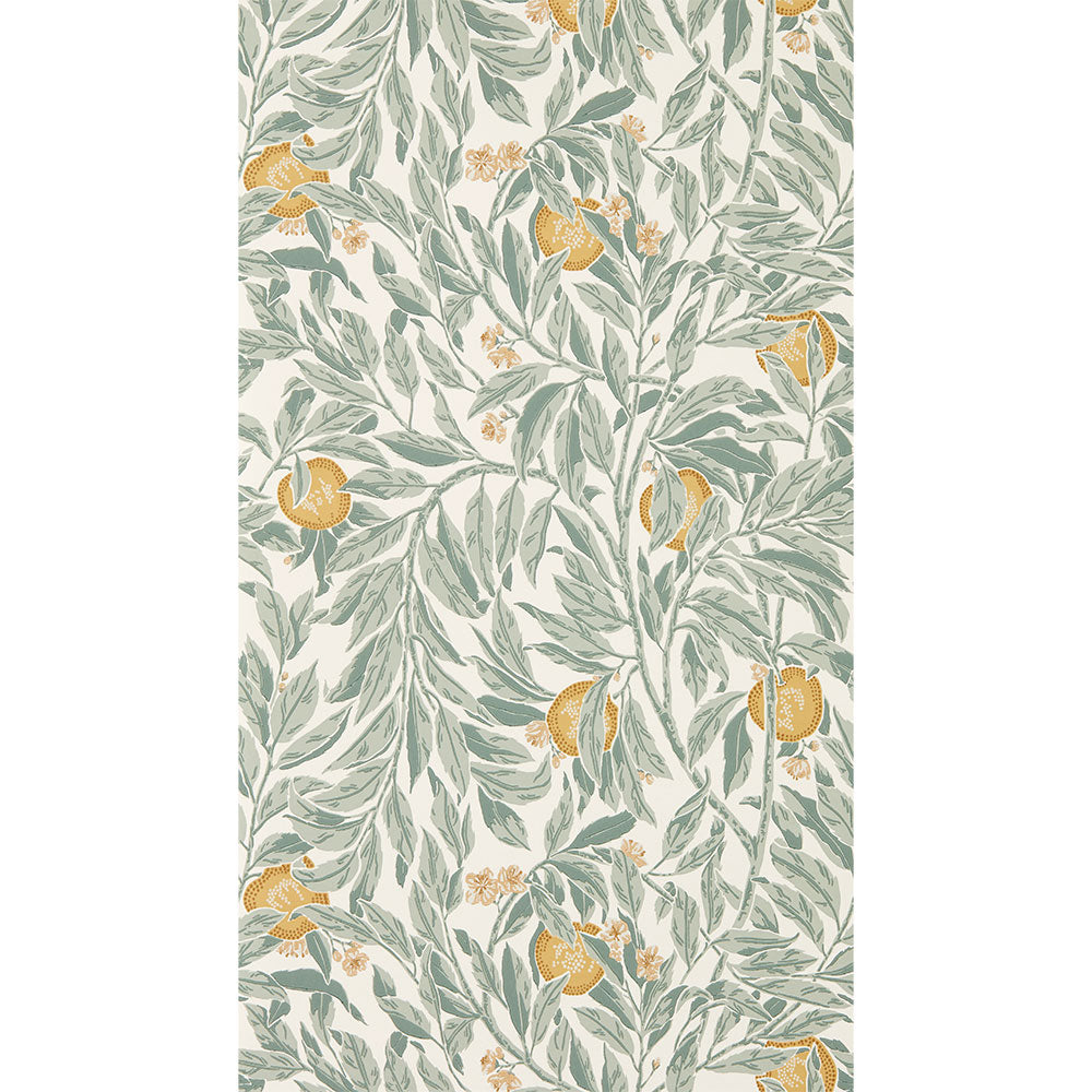 Ancient Apple Orchard Wallpaper Golden Knot & Sage