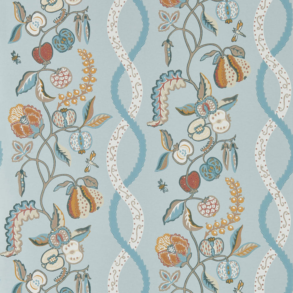 Kitchen Garden Wallpaper Mineral Gooseberry