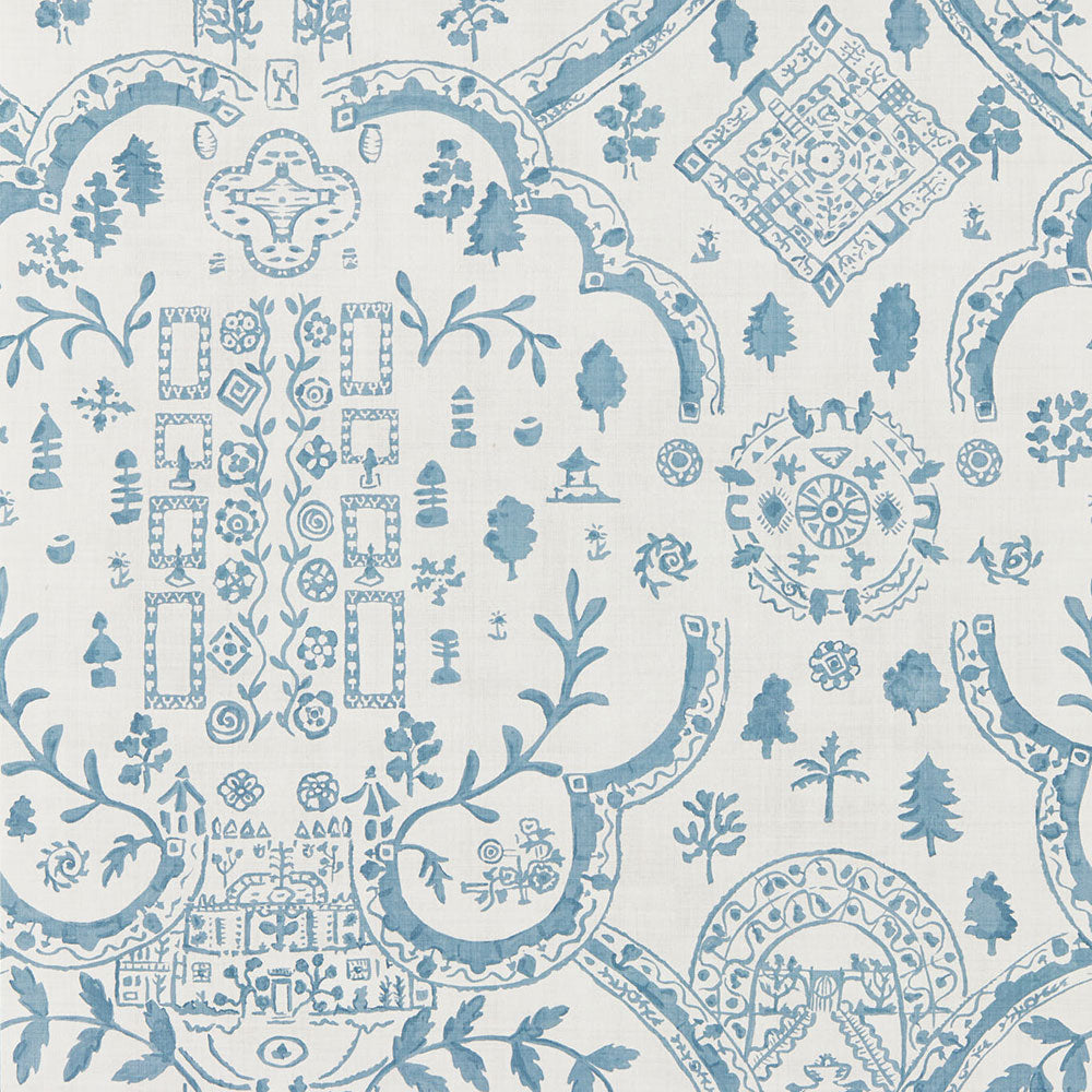 Topiary View Wallpaper Wedgwood
