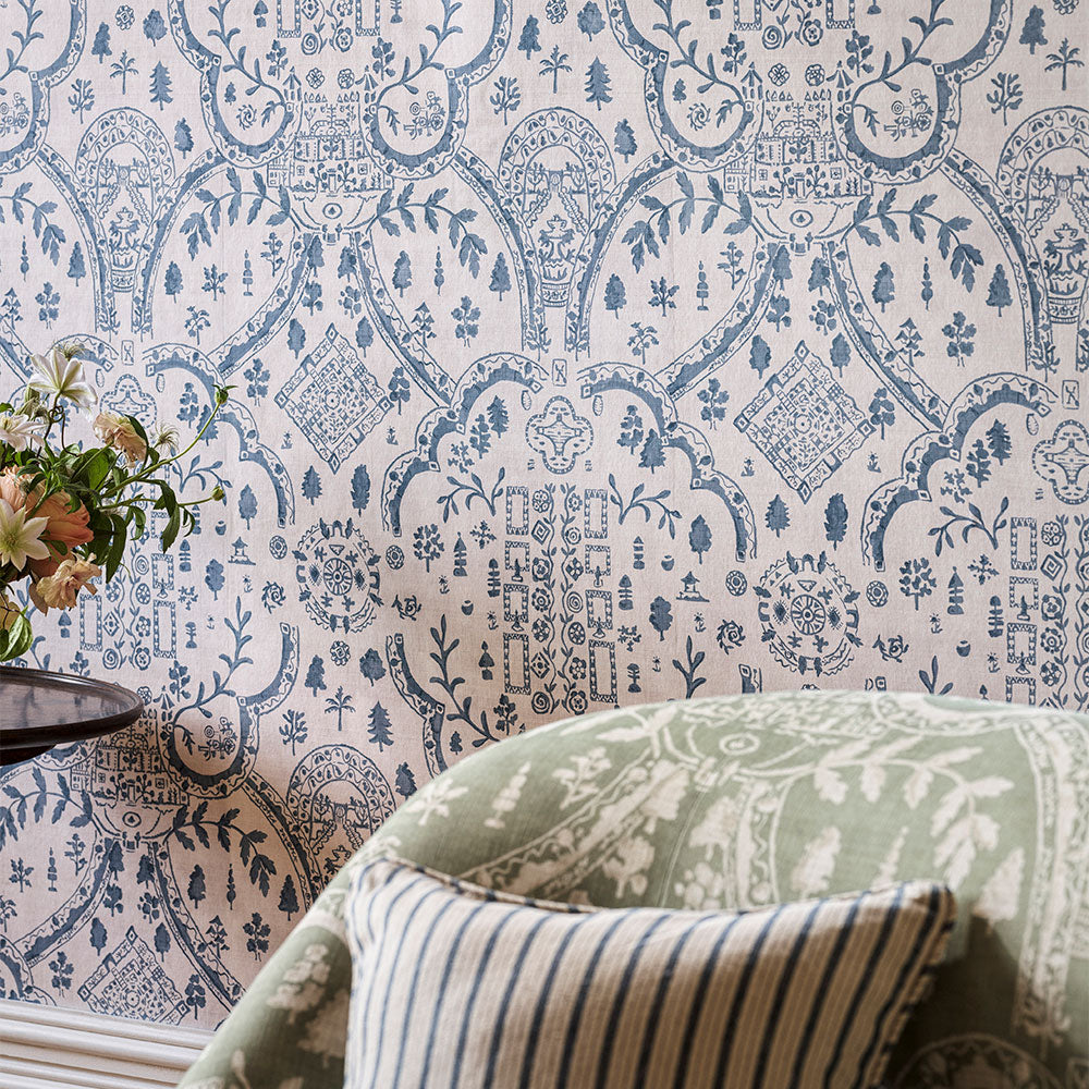 Topiary View Wallpaper (Various Colours)