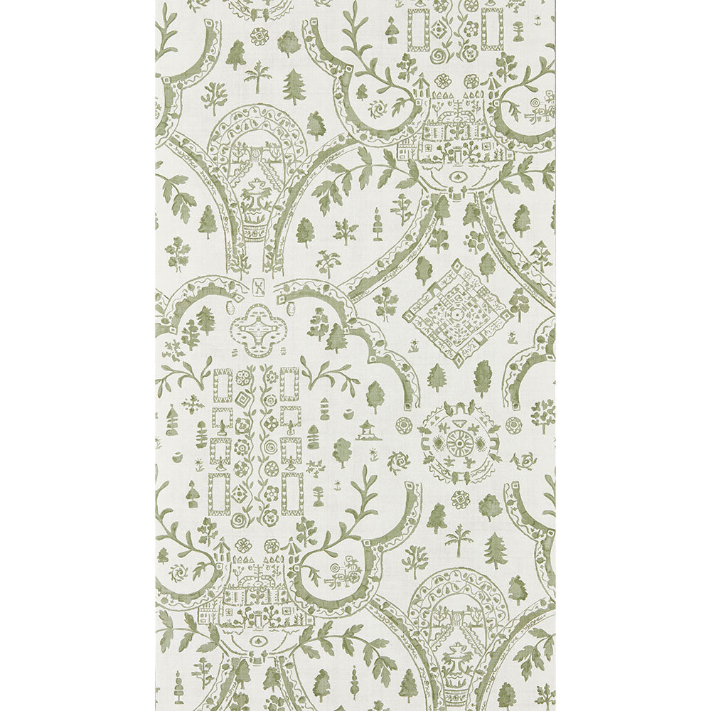 Topiary View Wallpaper Thyme