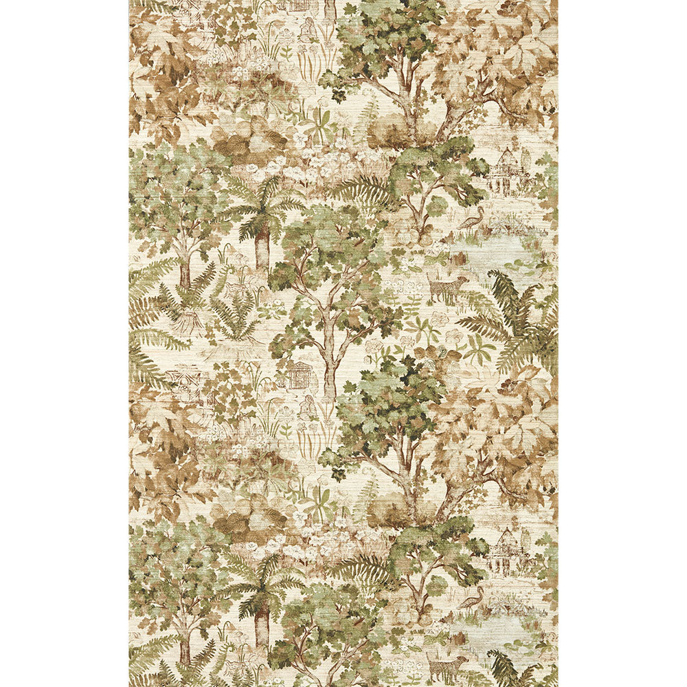 The Stumpery Wallpaper Lichen
