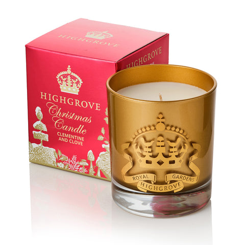 Highgrove Christmas Candle - Clementine and Clove