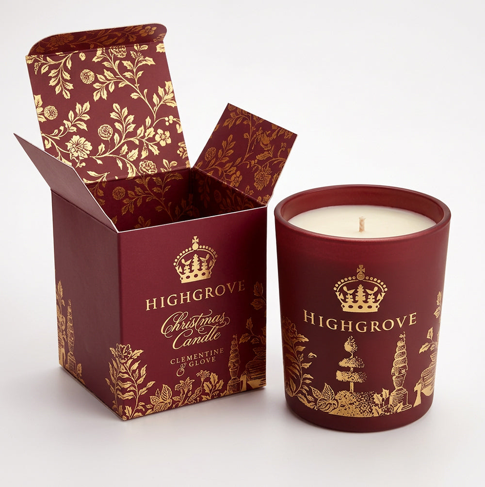 Highgrove Christmas Candle 26