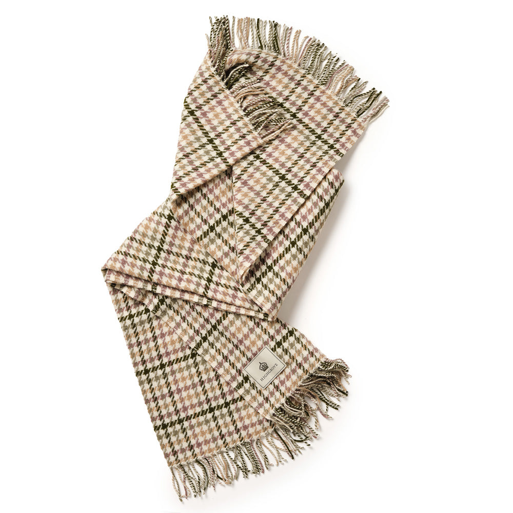 Pure New Wool Throw - Houndstooth Shepherd