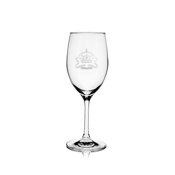 Printed Royal Title Tall Wine Glass