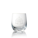 Highgrove Crown Engraved Glass Barrel Tumbler