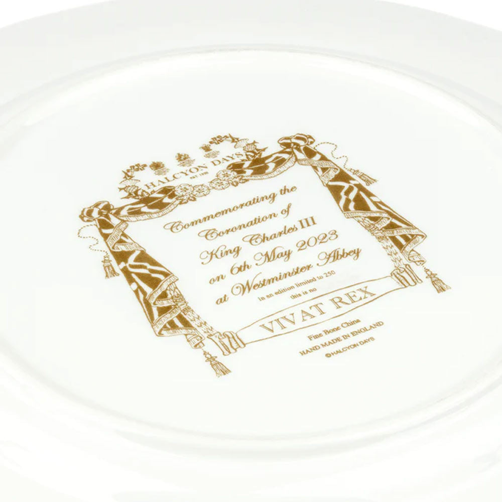 Coronation Gold 10" Plate