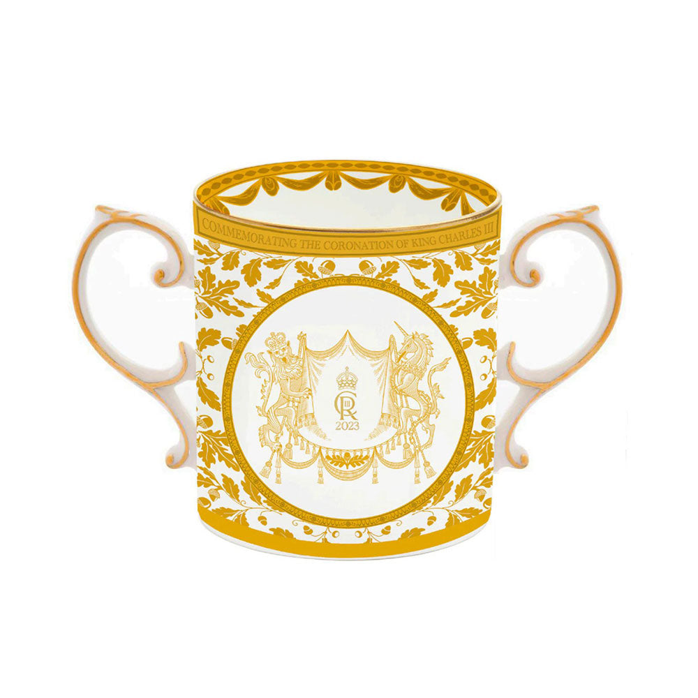 Fine Bone China Coronation Gold Loving Cup