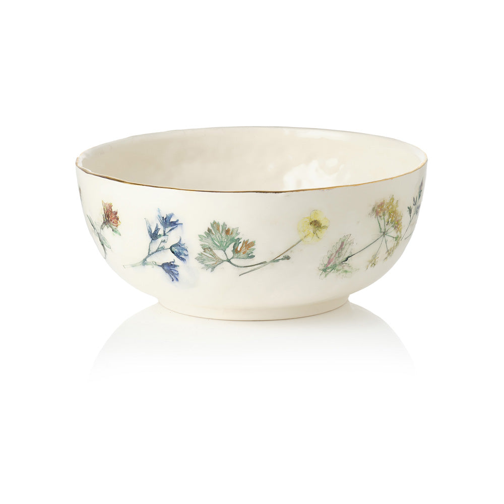Wildflower Meadow Serving Bowl