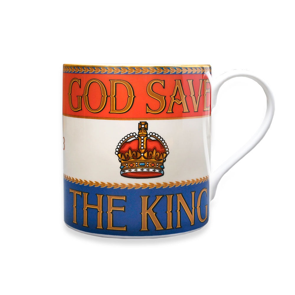 “God Save the King” Fine Bone China Mug