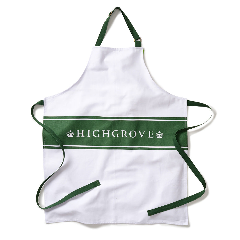 Highgrove Green Stripe Apron