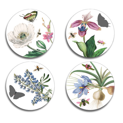 Country Garden Coasters (Set of 4)