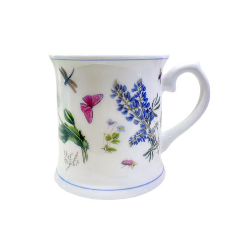 Country Garden Bone China Mug