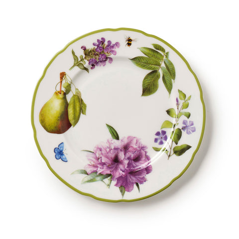 Highgrove Gardens Fine Bone China Dessert Plate