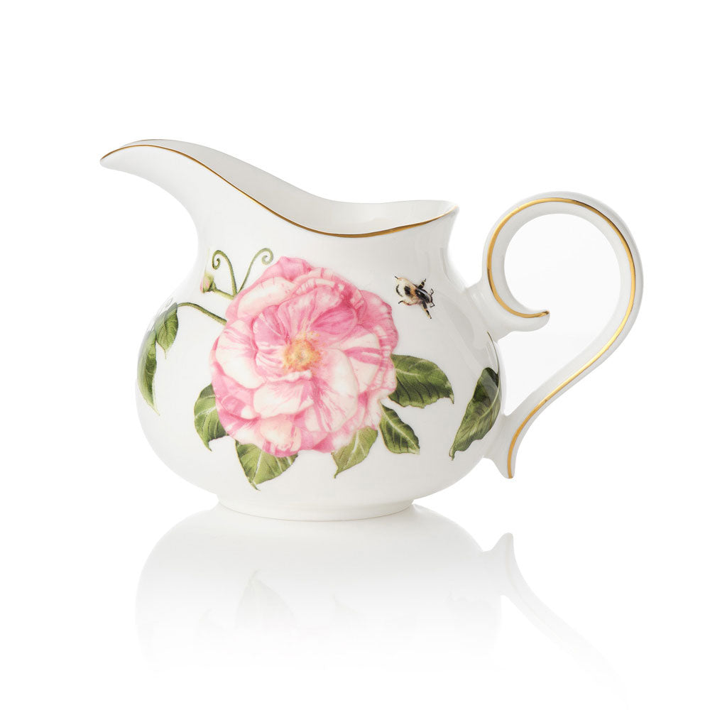 The King's Rose Fine Bone China Creamer Jug