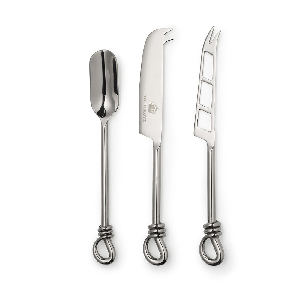 Highgrove Traditional Cheese Knife Set (Set of 3)