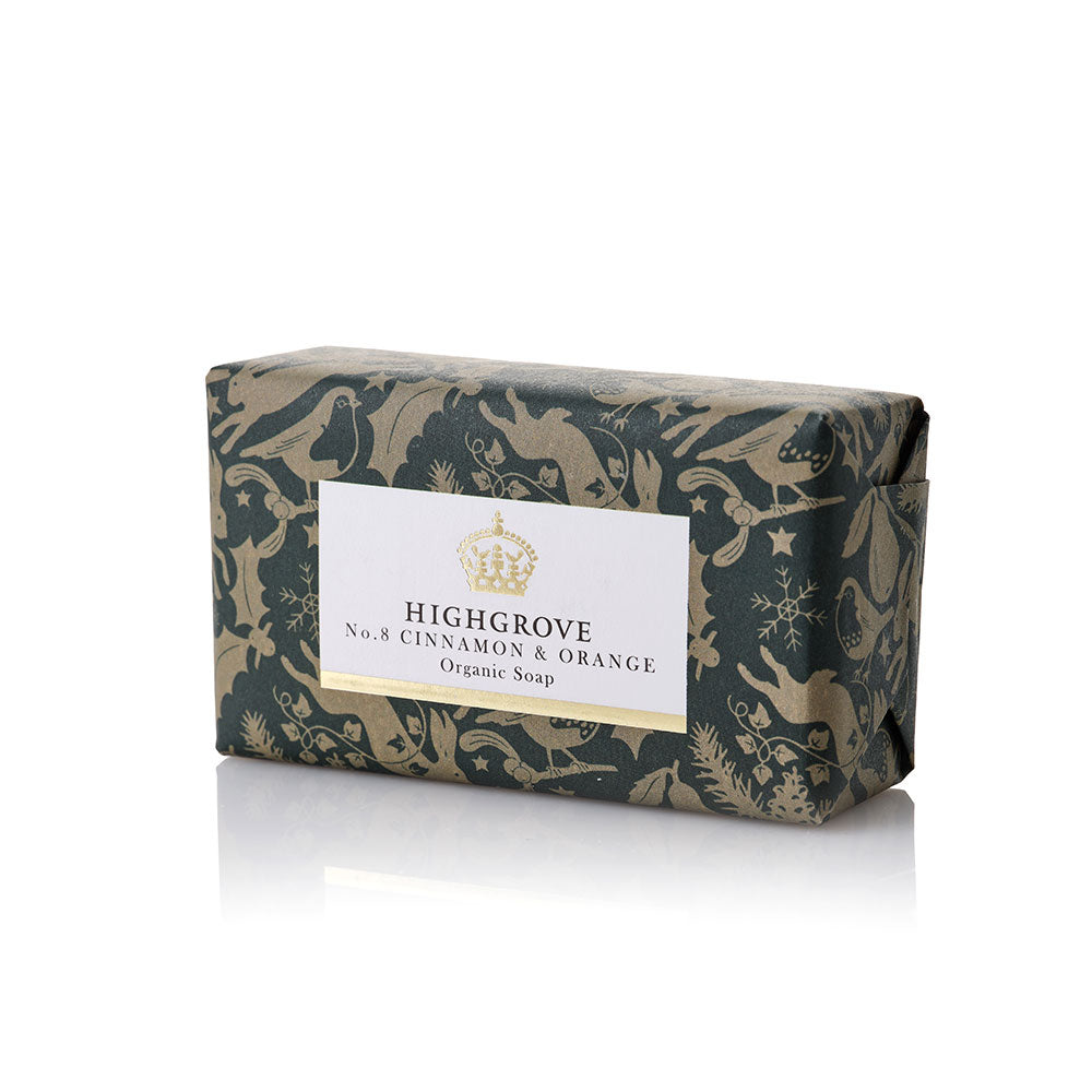 Fragranced Organic Christmas Cinnamon & Orange Soap (Set of Two)