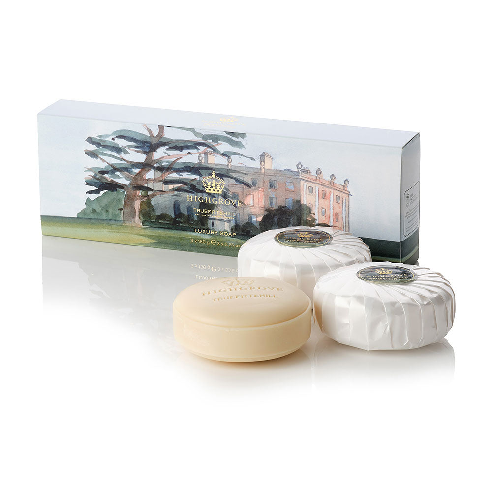 Highgrove Luxury Triple-Milled Soap (Set of 3)