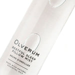 Olverum Restful Sleep Pillow Mist packaging on a white background