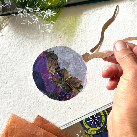 Christmas Bauble Collage Workshop (Half-Day)